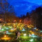 Aglomeraie la Trgul de Pate din Craiova muli turiti i spectacole pe lac