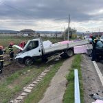 Interventie de urgenta pentru salvarea a patru persoane pe DN56 A