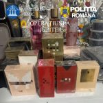 Perchezitie in Mehedinti polististii descopera produse contrafacute in valoare de zeci de mii de lei in cadrul Operatiunii Jupiter