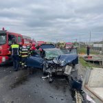 impact devastator pe dn 56 a trafic blocat si victime in urma unei coliziuni grave