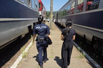 Adolescenta de 17 ani disparuta gasita de politisti intr un tren