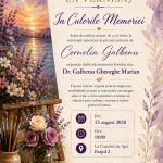 Culoarea transforma in amintire iar arta devine omagiu Expoziie in memoria Dr Gheorghe Marian Galbenu la 10 ani de la disparitia sa