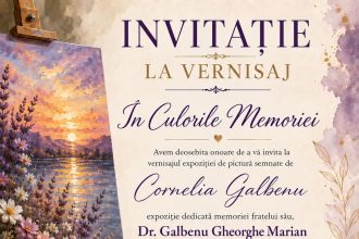 Culoarea transforma in amintire iar arta devine omagiu Expoziie in memoria Dr Gheorghe Marian Galbenu la 10 ani de la disparitia sa