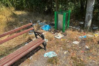 Deseuri vandalism si nemultumire in Gura Vaii