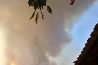 Incendiul de proportii din Serbia se apropie de granita Romaniei