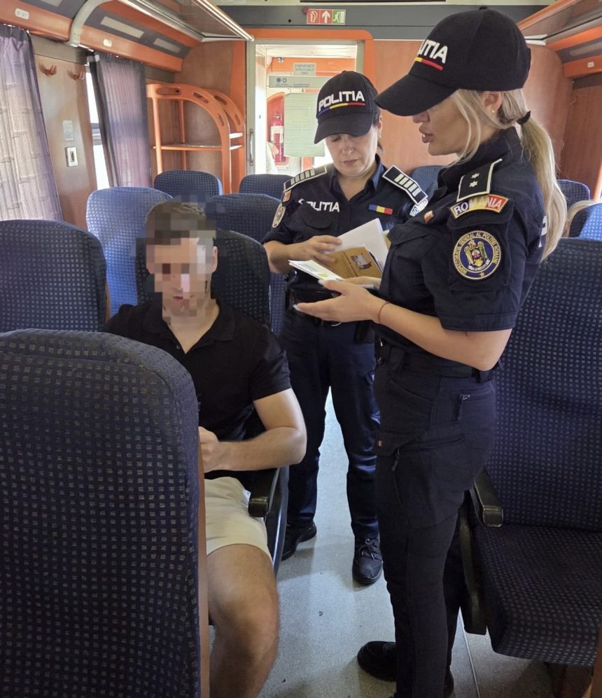 Selfie urile pe tren iau vieti nu like uri Politistii mehedinteni au desfasurat o actiune preventiva in Gara Drobeta Turnu Severin