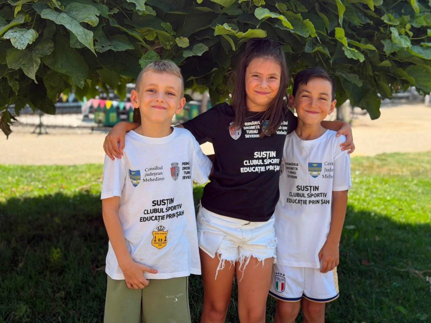 Trei sportivi ai Clubului Sportiv Educatie prin Sah au reprezentat cu succes judetul Mehedinti la Alba Grand Prix Rapid 2026