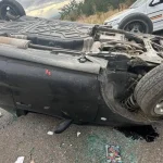A urcat băut la volan și a ieșit cu mașina în afara drumului