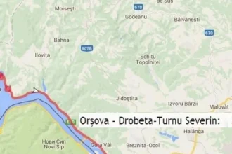 DN 67D, închis între Godeanu și Băile Herculane. Pericol pe versant