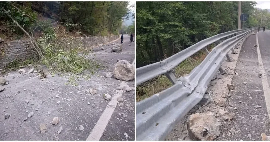 DN 67D, închis până miercuri dimineață. Circulația rămâne restricționată în Valea Cernei