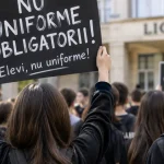 Elevii protestează împotriva uniformelor: „De data aceasta, noi alegem”
