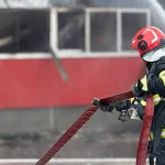 Incendiu noaptea la fabrica de celuloză din Drobeta-Turnu Severin