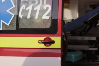 Accident pe DN 56 B, la Ostrovul Corbului