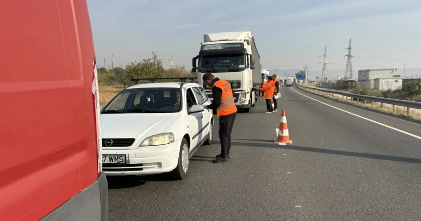 Controale DRDP în Mehedinți: șoferi opriți pe centura Severinului și la Halânga