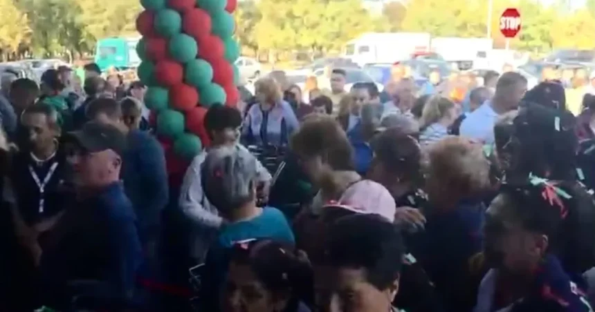 Furor la supermarketul din Severin: nici Doroftei n-a scăpat