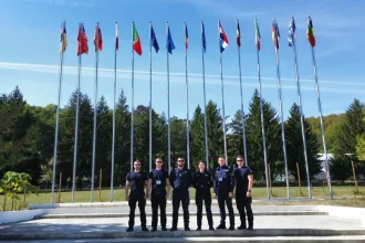 Jandarmi din Mehedinți participă la exercițiul internațional „Carpathian Blue Shield 2026”