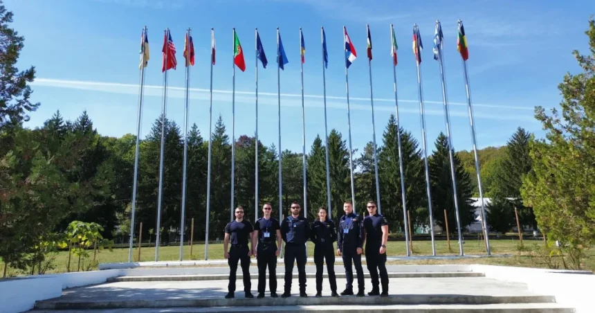Jandarmi din Mehedinți participă la exercițiul internațional „Carpathian Blue Shield 2026”